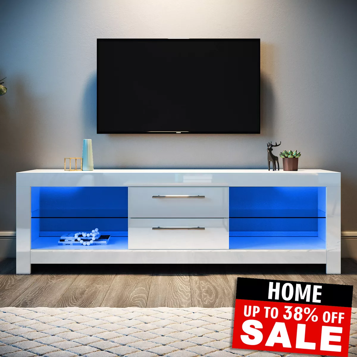 Gloss tv stands for cheap sale