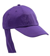 Children's Legionnaire Sun Hat 6-10 Yrs, Boy / Girl, School Colours, Pure Cotton