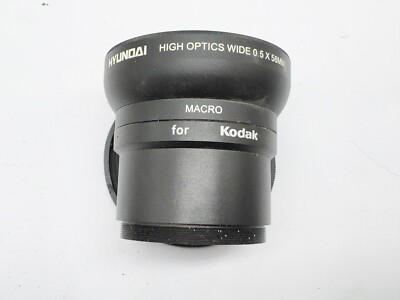 VINTAGE HYUNDAI WIDE HIGH OPTICS 0,5 X 58 MM MACRO OBJEKTIV FÜR KODAK 850
