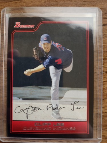 2006 Bowman - Cleveland Indians Cliff Lee #177 - Picture 3 of 4