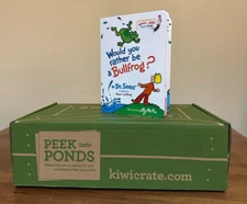 NEW Kiwi Co Crate PEEK PONDS Play Ages 2+ Open Set + New BONUS Book!