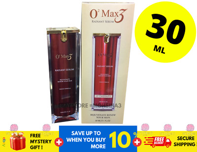 1 Boxes RF3 World O2Max3 Radiant Serum Skin Firming Lifting Anti Aging Serum