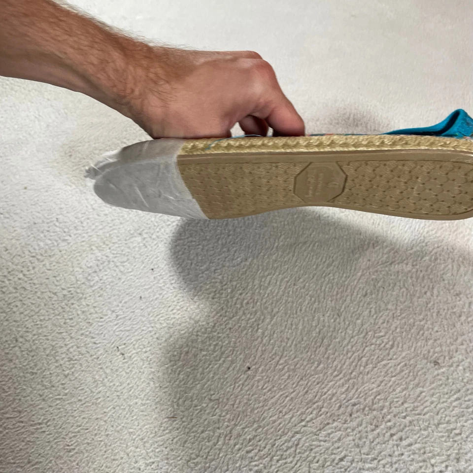 American Eagle Flats Women 10 Bow Aztec Southwest Shoes Espadrilles Art Color - Image 4 of 4