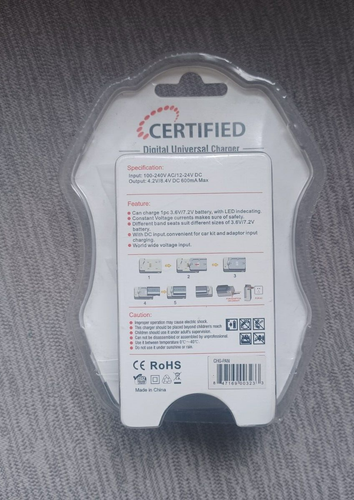 Certified Digital Universal lithium Ion battery charger  DC DV 4.2V /8.4V - Picture 2 of 2