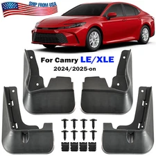 4x Mud Flaps Splash Guards Mudguard Front Rear For Toyota Camry LE XLE 2024 2025