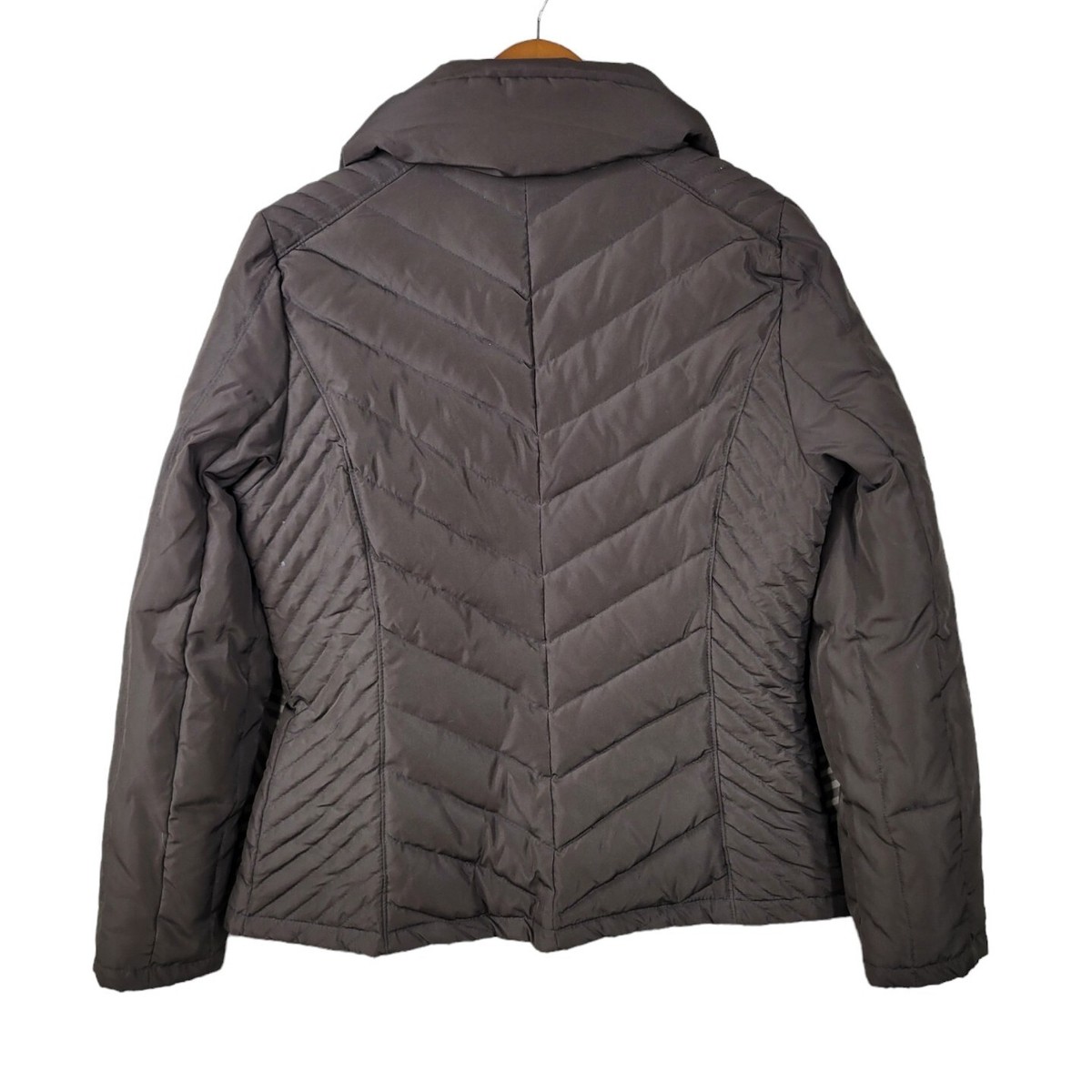 Kenneth Cole Reaction Down Puffer Size Medium Jacket Quilted Coat