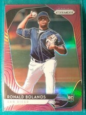 2020 PANINI PRIZM PINK RONALD BOLANOS ROOKIE #106 SAN DIEGO PADRES RC