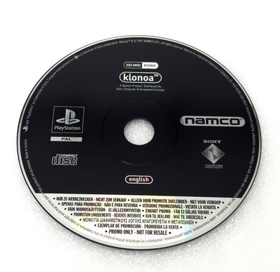 Klonoa Ps1 Promo Spiel NFR Sony Playstation 1 Vollständiges Spiel   Selten ?...