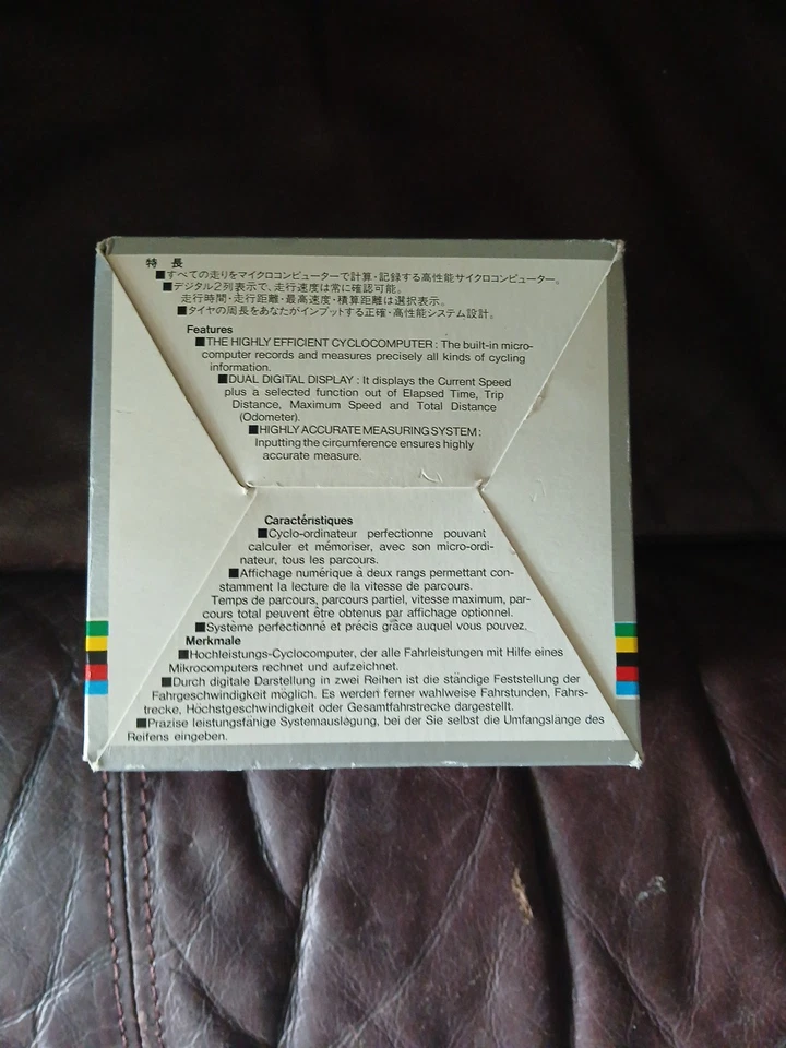 Vintage Cateye Vectra Cyclocomputer CC-7000 Bicycle Computer New - Image 3 of 4