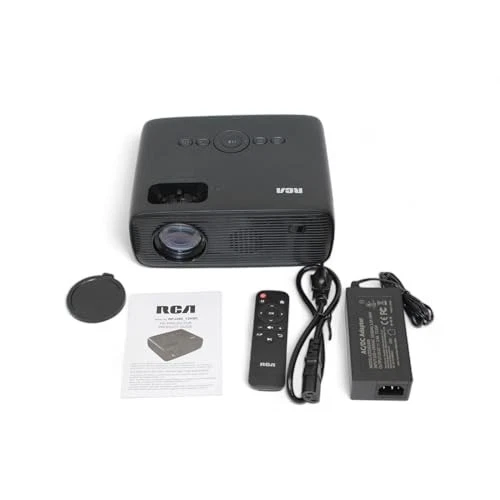 RCA 1080P Streaming Stick Ready 32""-200"" Projector RPJ280 - Black - Image 4 of 4