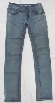 Blue Monkey Women's Jeans W28 L32 Model T4288 Condition Very Good