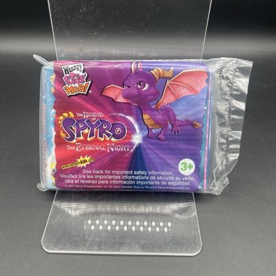 Vintage Spyro The Eternal Night 2007 Wendy s Toy Spyro Checkers
