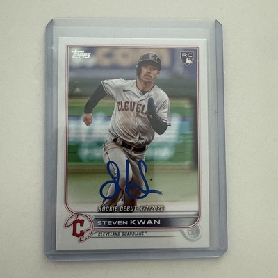 2022 Topps Update Rookie Debut STEVEN KWAN #US54 On- Card Auto Legit Prova Auth!