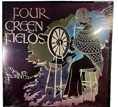 Flying Column Four Green Fields LP SEALED Irish Folk - Boot Records Canada 1971