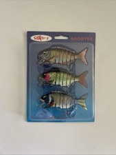 Realistic Action Fishing Lure  Bait Set of 3 in Case New