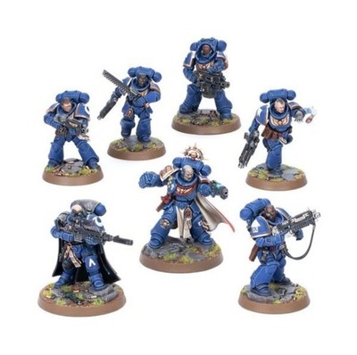 Warhammer 40K Kill Team Set Space Marines (x7) Heroes New On Sprue Justian