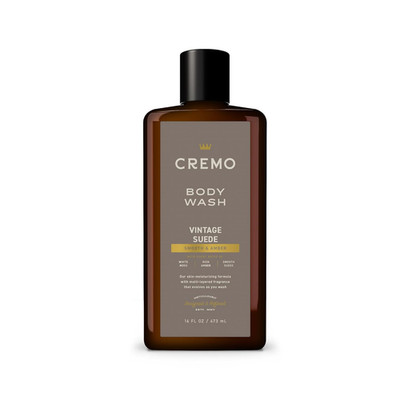 Body Wash for Men, Rich-Lathering Vintage Suede, 16 Fl Oz