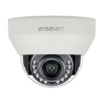 Hanwha Techwin HCD-7010RA 4MP AHD or CVBS HD+Indoor Dome Camera 2.8mm Fixed Lens
