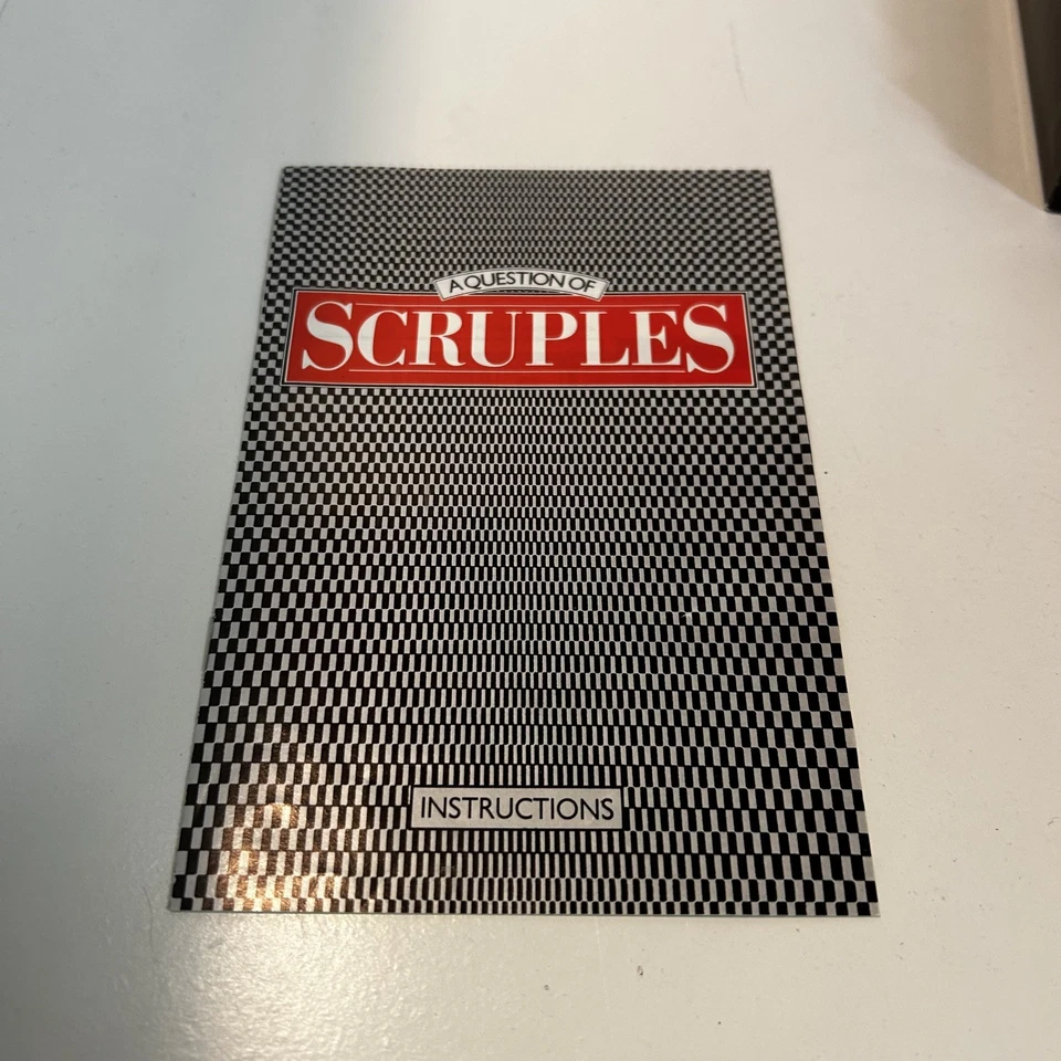 Vintage A Question of Scruples Board Game 1983 Complete Adult Party Game - Image 2 of 4