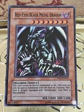 Rotäugiger Schwarzmetalldrache PP01-DE015 Super Rare Unlimited Edition NM YuGiOh
