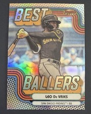 2024 Bowman's Best - Best Ballers Leo De Vries #BB-8 (RC)
