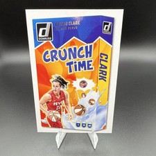 2025 Panini Donruss WNBA Crunch Time Caitlin Clark #5 Indiana Fever Insert