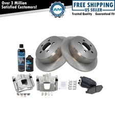 Rear Brake Pad & Rotor Kit Fits 07-11 Dodge Nitro 08-12 Jeep Liberty