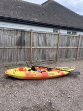 Tootega Pulse 95 Sit-on-Top Kayak Blue with Paddle