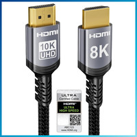 Hdmi Kabel 2.1 1M Ultra High Speed 48Gbps 4K 240Hz 8K 60Hz Earc FüR Tv