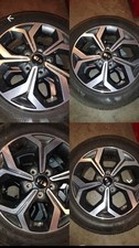 2019-20 Kia Forte Wheels And Tires 16inch Black/Alloy Used But Good Conditio