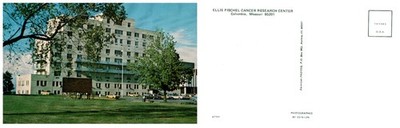 Vintage Postcard Ellis Fischel Cancer Research Center Missouri