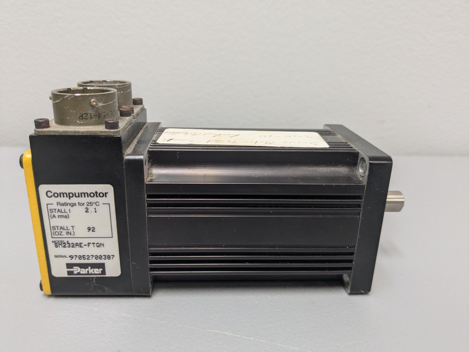 PARKER SM232AE-FTQN (USED) Servo Compumotor
