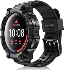 Rugged Black Case and Band by SUPCASE for Samsung Galaxy Watch 5 Pro 45mm, Milit