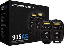Compustar CS905AS All-in-One 4 Button 1 Way Alarm  Remote Start 1500 Feet Rang