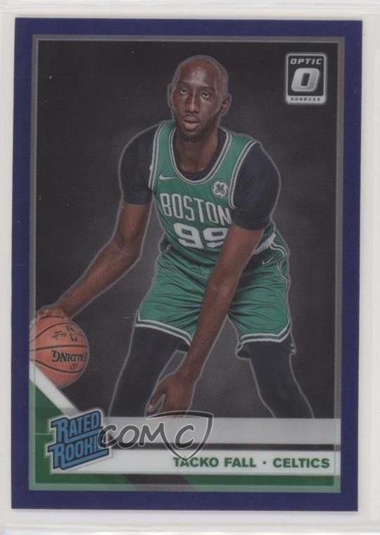 2019-20 Panini Donruss Optic Rated Rookie Purple Prizm Tacko Fall #161 1s6