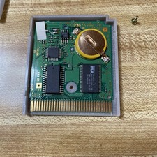 Pokemon Silver Version (Nintendo Gameboy Color, 2000) GBC Authentic New Battery