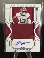 2025 Panini National Treasures Collegiate Football  Set Review and Checklist 37