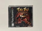 Tai Fu Wrath of the Tiger Playstation One PS1 COMPLTE CIB TESTED