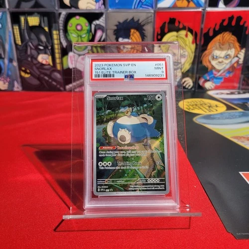 Snorlax Holo SVP 051 Black Star Promo • PSA 9 MINT 2023 S&V 151