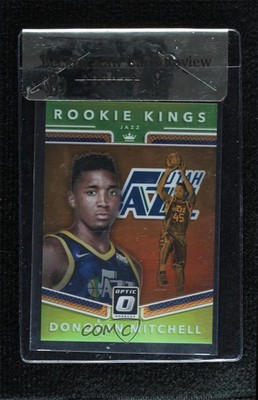 2017 Donruss Optic Rookie Kings Lime Green Prizm 68/149 Donovan Mitchell RC 1qg0