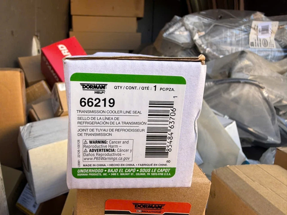 Sello de enfriador de aceite de transmisión Dorman 62219 para Cadillac 2015-06, Chevrolet 2017 Foto 4 de 4