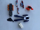 Vtg 1985 STATIONEROBOT School Transforming Robot 4 in 1 Transformer Lot Cassette