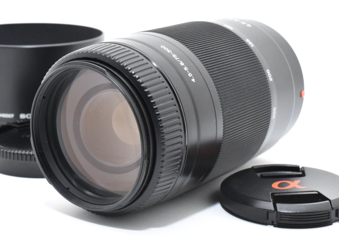 Sony f/4.5 Camera Lenses 75-300mm Focal for sale | eBay
