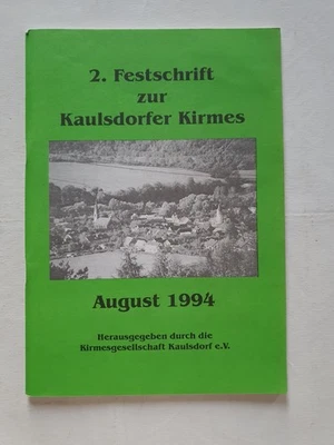 Chronik Kaulsdorf 2. Festschrift zur Kaulsdorfer Kirmes August 1994 - Bild 1 von 4