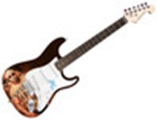 LL Cool J Signed "Electric Legacy" Custom Graphics Guitar ACOA