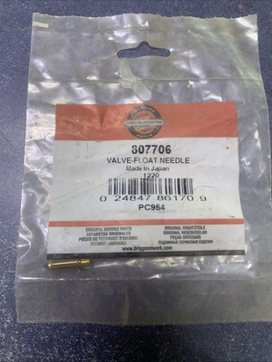 Briggs & Stratton Float Needle Valve | 807706