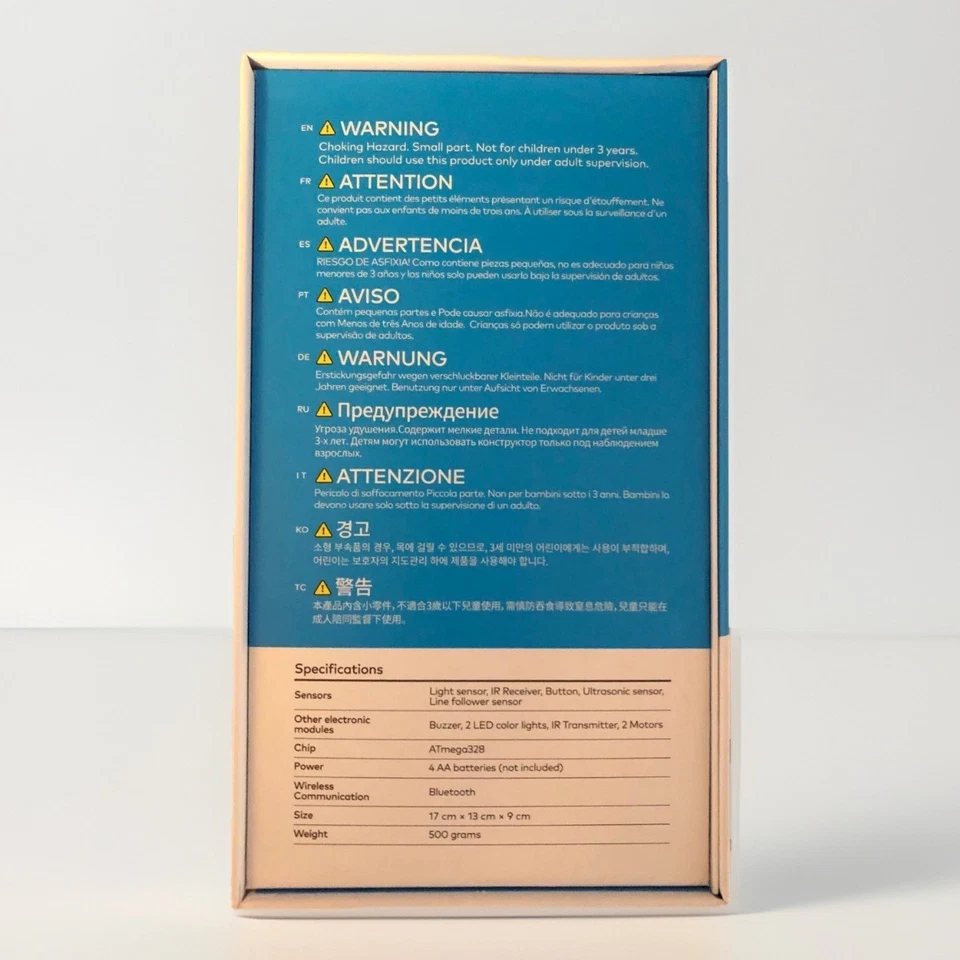 Open Box Makeblock mBot STEM Educational Robot Coding Kit Bluetooth Blue Ages 8+ - Image 2 of 4