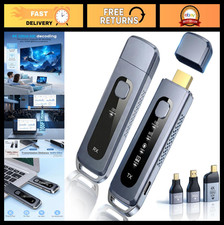 Wireless HDMI Transmitter Receiver Kit 4K 1080P 165FT Plug Play Low Latency