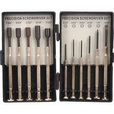 Precision Screwdrivers Nut Drivers Set Watchmaker Jewelers Repair Tools 11Pcs