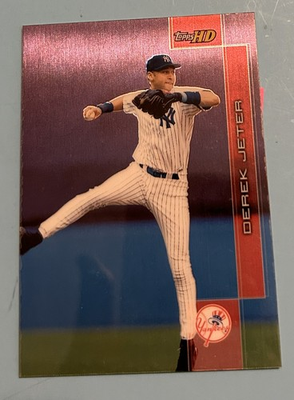 #ad 2001 Topps HD Platinum #1 Derek Jeter 080 199 $25.99